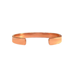 Yellow Chimes Copper Bracelet for Men Adjustable Wonderfully Hammered Pure Copper 2.10" Yoga Meditation Healing Peace Chakra Jewelry Bracelet for Women and Men.