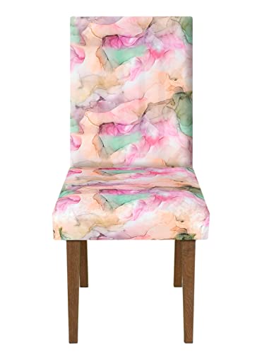 Kuber Industries Trippy Printed Elastic Stretchable Polyster Chair Cover for Home, Office, Hotels, Wedding Banquet (Multicolor)-50KM0951