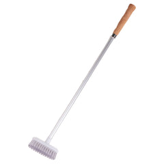 Plastic Blue Color Dust Cleaning Brush With Long Handle For Bathroom & Tiles