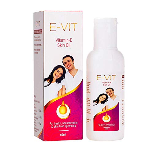 HealthVit E-VIT Vitamin E Skin Oil - 60 ml (Pack of 3)