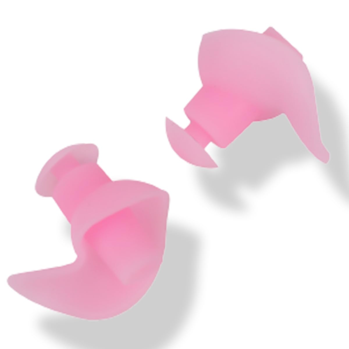 Strauss Swimming Earplugs | Waterproof and Reusable Silicone Swimming Ear Plugs|Noise Cancellation, Soundproof Earplug Can Be Used For Swimming,Flight Travel and| Suitable for Kids and Adults,(Pink)
