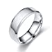 Yellow Chimes Rings for Men Stainless Steel Silver Band Style Ring for Men and Boys.