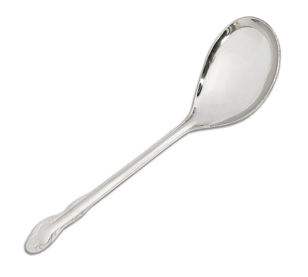 Kuber Industries Stainless Steel Solid Spoon|Chamcha for Cooking ...