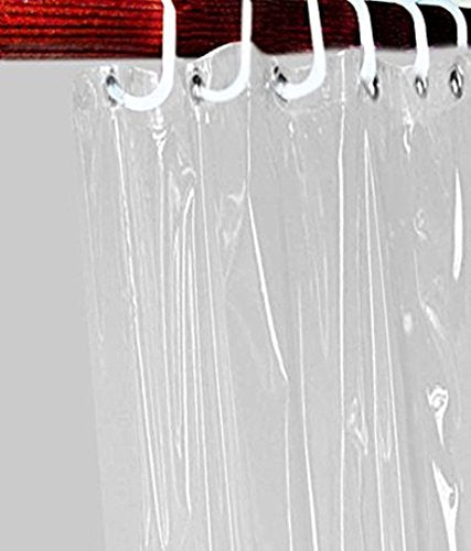 Kuber Industries 0.30Mm PVC AC Transparent Curtain (Width-54 x Height-84 Inches, 7 Feet - Ki17827, White, Standard, KI21027)