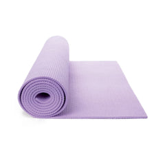 HEAD Anti-Skid PVC Yoga Mat - Women & Men | Exercise Mat For Home Workout, Gym and Yoga Sessions | Anti Slip Gym Mat | Workout Mat For Men, Women and Kids | Water-Resistant | Easy to Fold (Purple, 6mm)