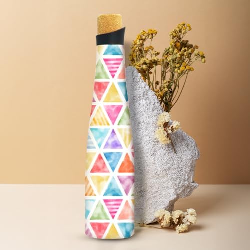 The Better Home Bliss Series Insulated Water Bottle 500ml with Cork Cap Water Bottle for Office Stainless Steel Water Bottles for Kids | Hot & Cold Water Bottle | Aesthetic Water Bottle