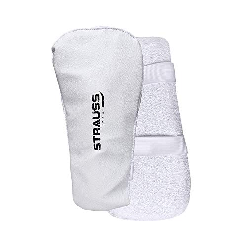 Strauss Elbow Guard | Professional Grade Arm Protector with Superior Lightweight Design | Enhanced Protection for Batsmen | Comfortable Adjustable Straps | Ideal for right and left both handed batsmen