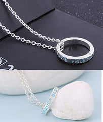 Yellow Chimes Pendants for Women Friendship's Day Special 3 Best Friends Forever BFF Necklace Chain Pendant for Girls and Boy's.Bestie Gift.