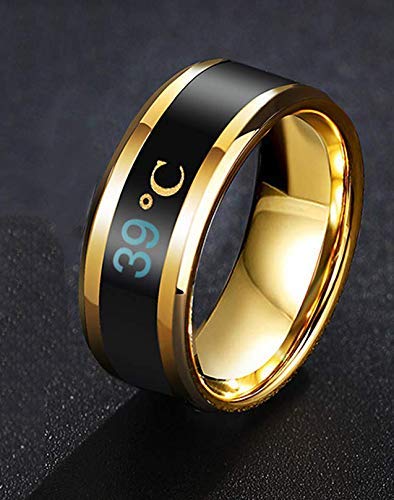 Yellow Chimes Band Ring for Men Stainless Steel Ring for for Women & Men (Unisex) (10)