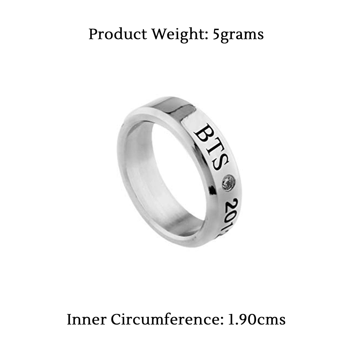 DAOSHANG Sterling Silver Matching Rings for Couples India | Ubuy