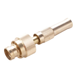 Kuber Industries Nozzle For Water Pipe|Comfortable Grip|Multiple Spray Modes|Brass Nozzle Water Spray Gun For ½” Water Pipe|Ideal Pipe Nozzle For Car Wash,Gardening,& Other Uses|LH-8068|Golden