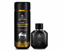 Urbangabru Hair Volumizing Powder Wax (10 Gram) + Perfume for Men (100 ML) (Hair Volume Powder + Beast Perfume)