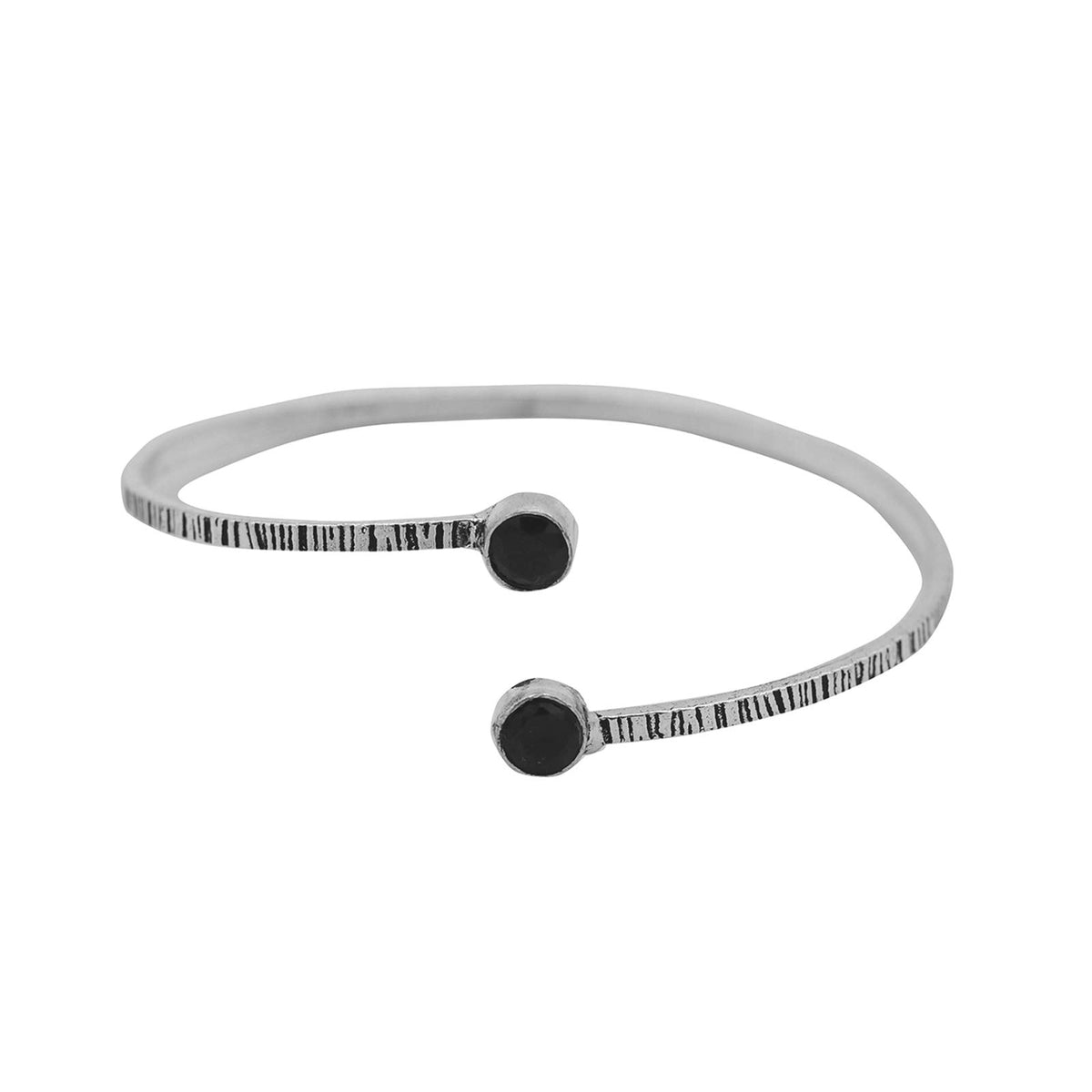 Teejh by Joker & Witch Bhamini Black Silver Oxidized Bracelet