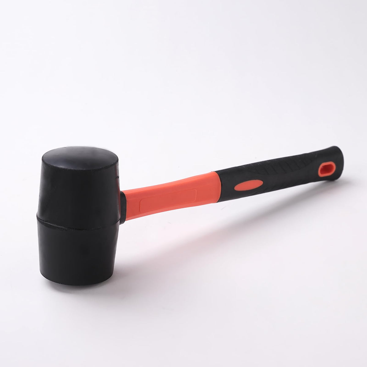 Homestic Rubber Mallet|Non-Slip Small Hammer For Tiles|Soft Impact & No Damage (Red & Black)