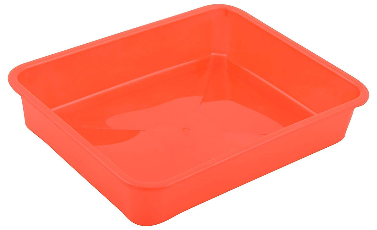 Kuber Industries Plastic Multipurpose Stationary Tray, Small