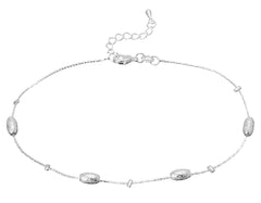 Yellow Chimes Moxie Collection Magical Love Beads Links Sterling Silver Anklet Combo for Girls and Women…
