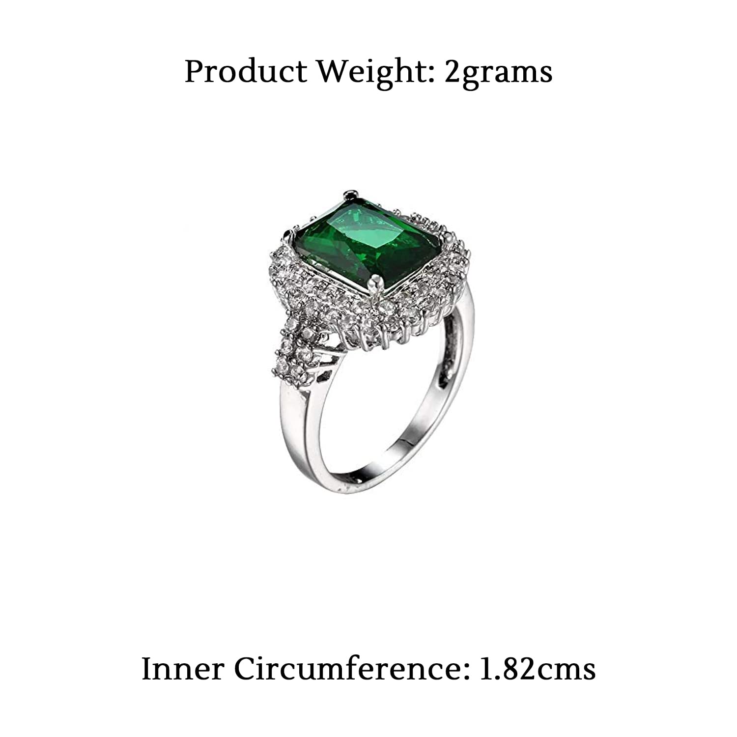 Female Red Leaf Crystal Ring Vintage 14KT Black Gold Engagement Rings For  Women | Black gold engagement rings, Crystal rings, Crystals