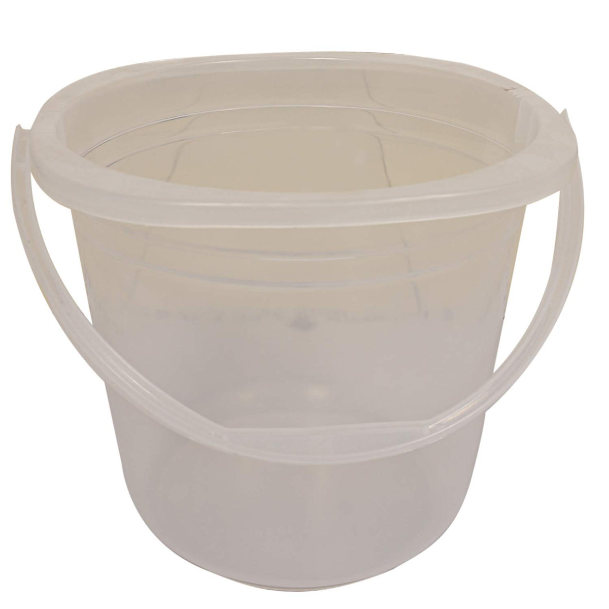 Heart Home Plastic 16 LTR Transparent Bucket for Bathroom - CTHH10376