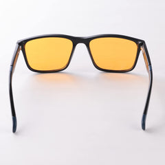 Intellilens Blue Cut Gaming Glasses | Computer Glasses for Eye Protection | Zero Power, Anti Glare & Blue Light Filter Glasses | UV Protection Specs for Men & Women (56-17-140)