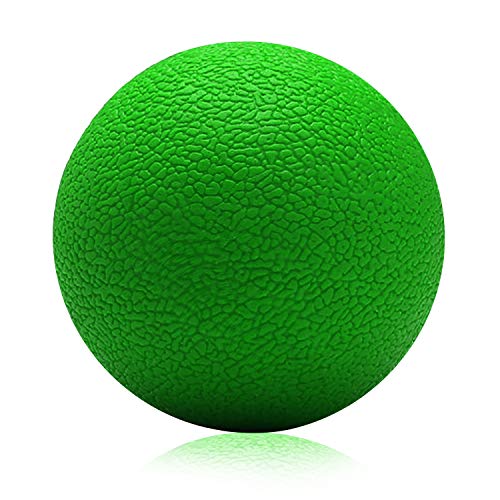 Strauss Yoga Massage Ball, (Multicolor) Single Massage Ball, (Green)