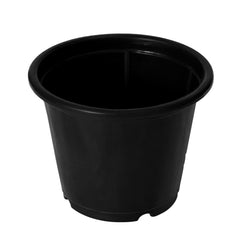Kuber Industries Durable Plastic Flower Pot|Gamla for Indoor Home Decor & Outdoor Balcony,Garden,6"x5",Pack of 4 (Multicolor)