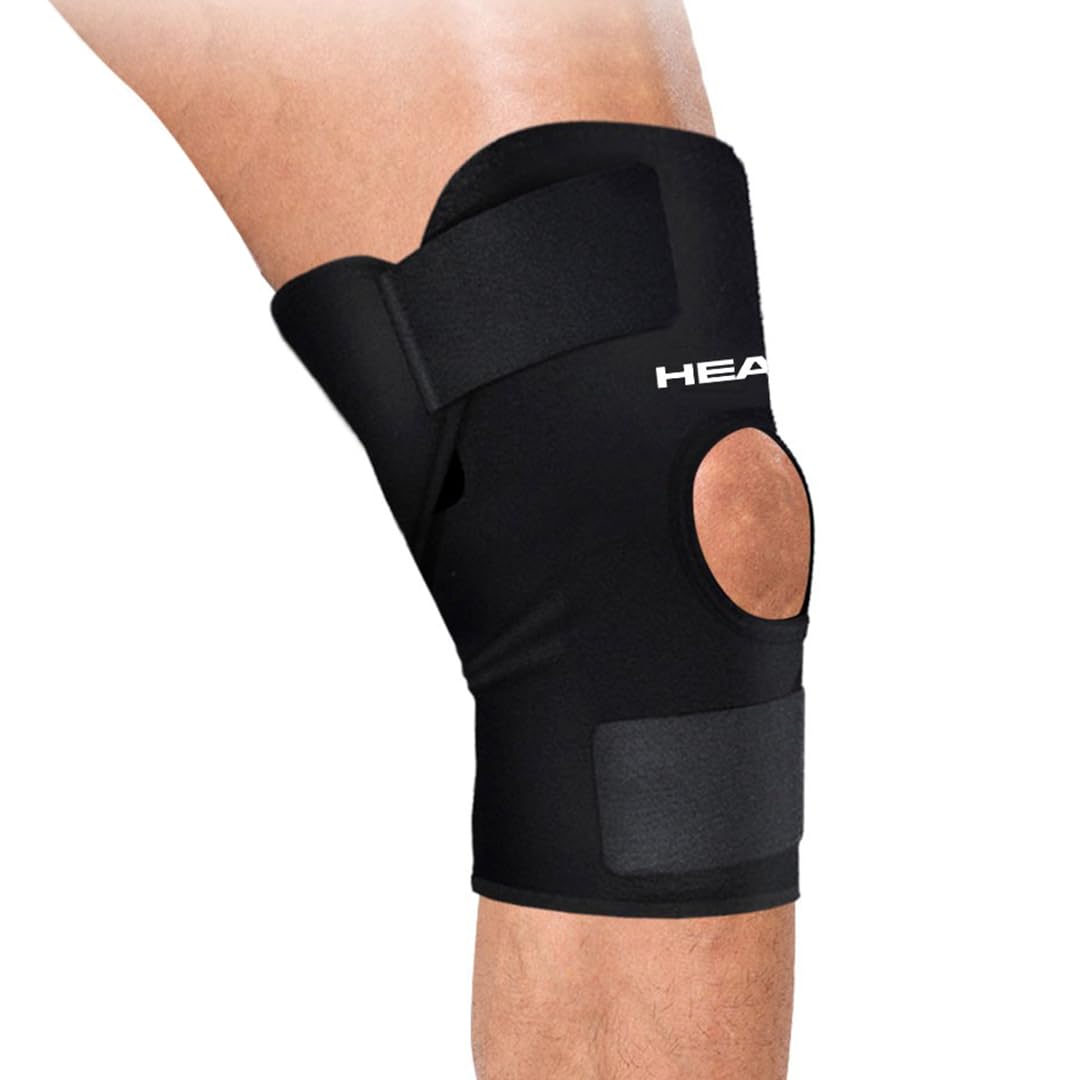 HEAD Knee Support Band for Wrist Pain Relief, Neoprene Quality, Black, Free Size