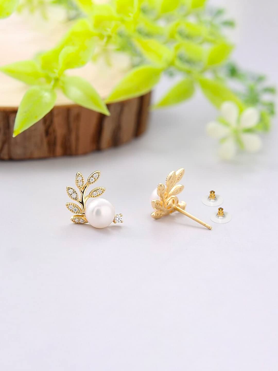 Women gold earrings stock photo. Image of jewelry, black - 188246252