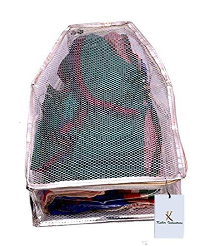 Kuber Industries™ Blouse Cover in Transparent Net