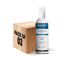 Haironic 2% Salicylic Acid Exfoliating Scalp Oil & Flake Control Hair Serum Best for Oily, Itchy & Flaky Scalp | Suitable for All Hair Types - 100ml (Pack of 2)