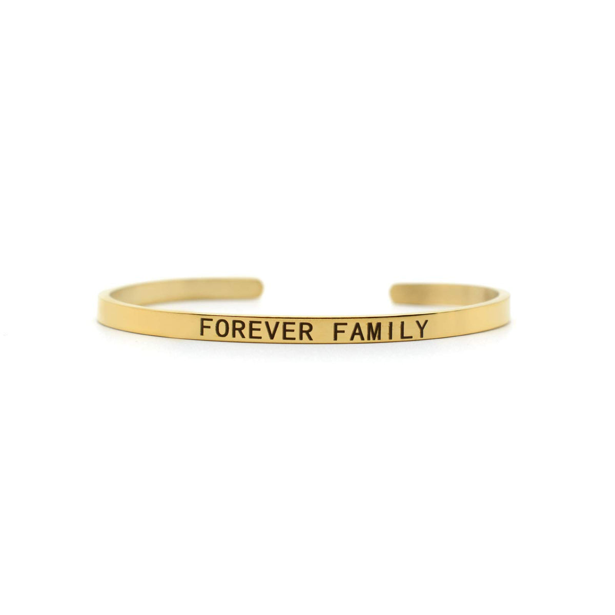 Joker & Witch Forever Family Gold Mantra Band for Women