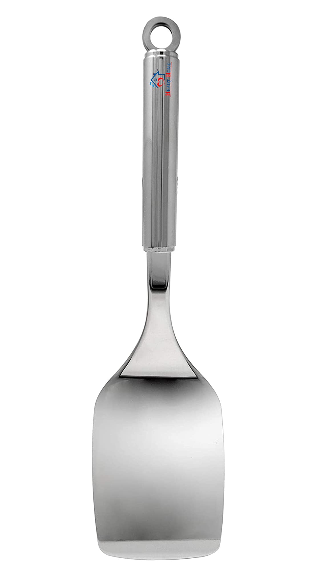 Heart Home Stainless Steel Turners/Spatulas/Cooking Turner/for Dosa, Roti, Omlette, ParatHas, PavBHaji (Silver) (Model Number: HS_37_HEARTH020562)