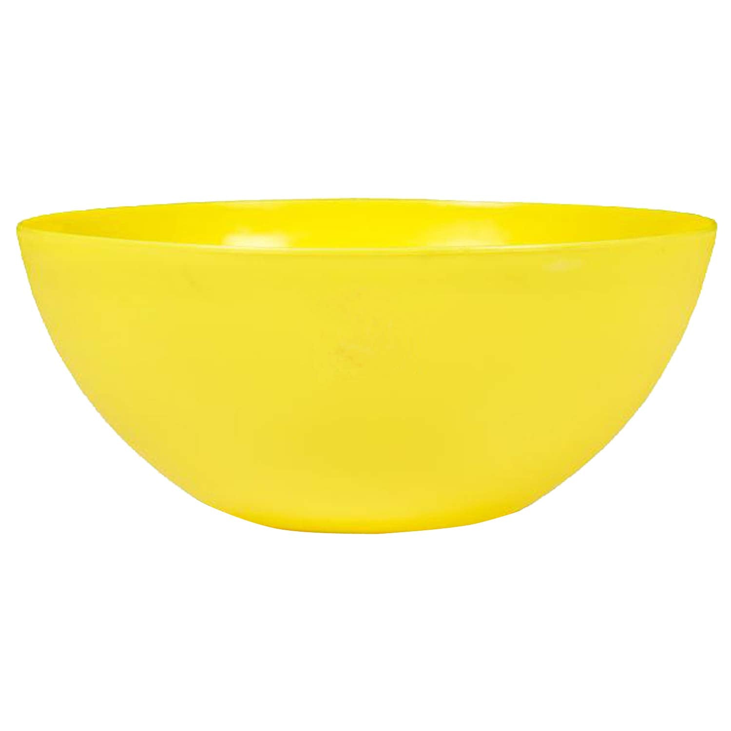 Kuber Industries Plastic Solid Bowl Set - 1000ml, 6 Piece, Multicolor