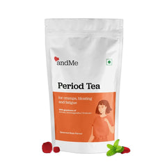 andMe Spearmint Tea for Reducing Facial Hair, Acne, Women Wellness, Period Pain (Pack of 1, 15 Tea Bags)