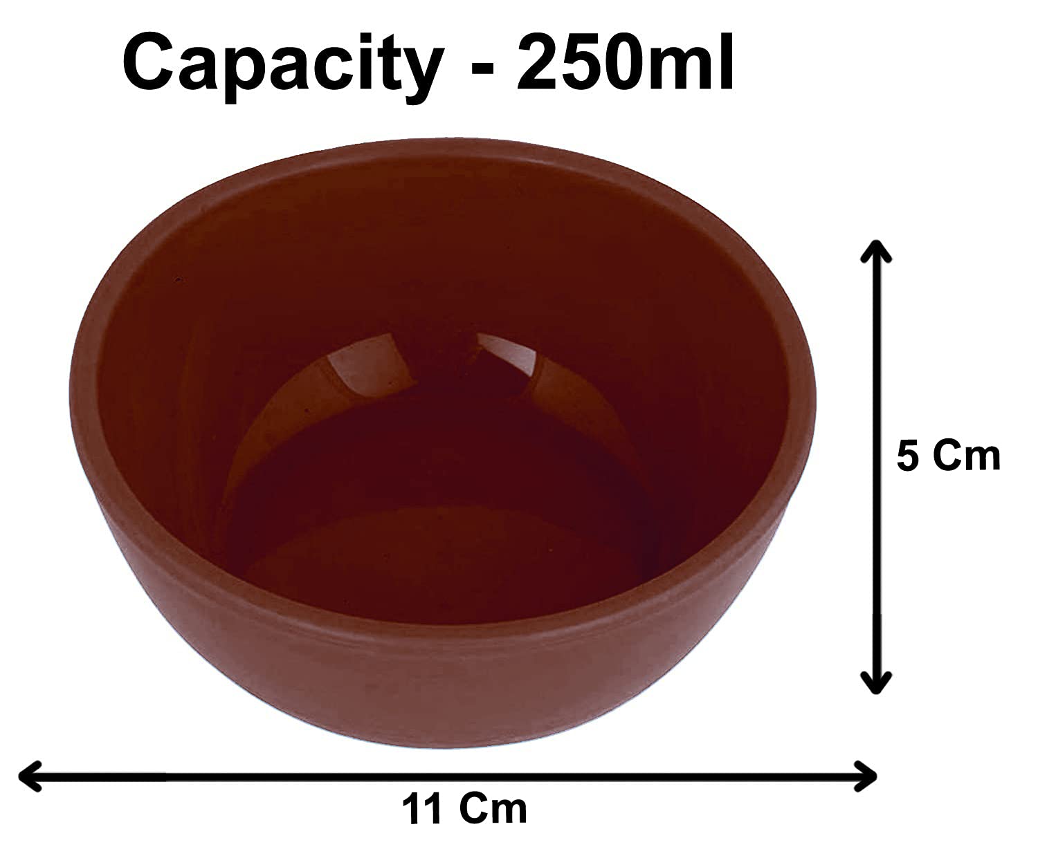 Heart Home Round Microwave Safe Unbreakable Plastic Square Katori