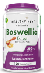 HealthyHey Nutrition Boswellia Serrata Extract - 120 Vegetable Capsules