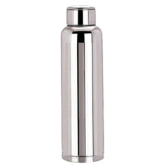 Kuber Industries KUBMART02736 Stainless Steel Water Bottle, 1000ml, 1pc, Silver