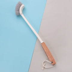 The Better Home Wooden Handle Toilet Cleaning Brush | Premium Toilet Cleaner Brush | Cleaning Brush for Bathroom | Quick and Easy Toilet Cleaning Brush (with Long Handle)