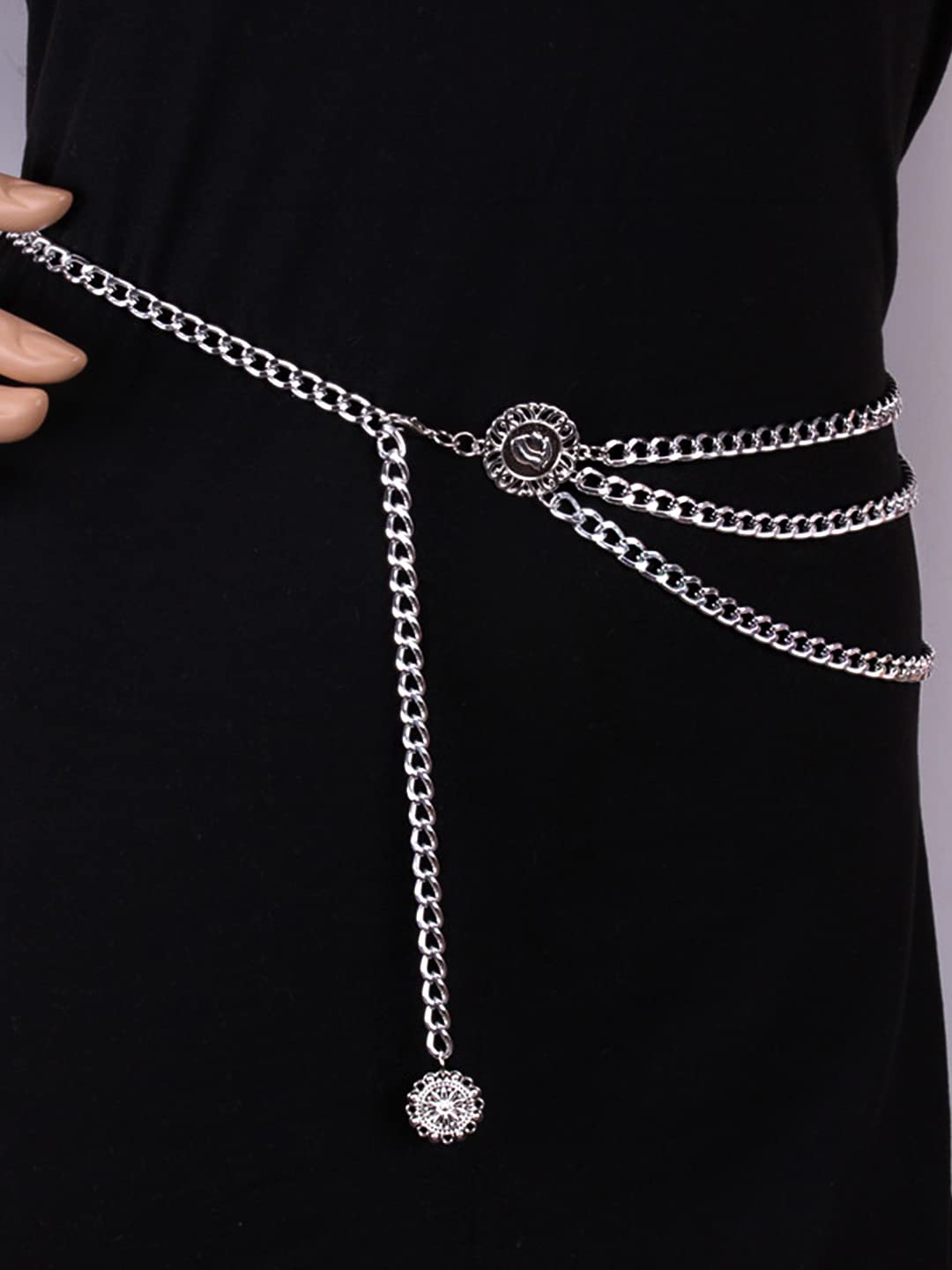 Girls Hip Chain Hip Chain Belly Chain For Girls Yellow Chimes