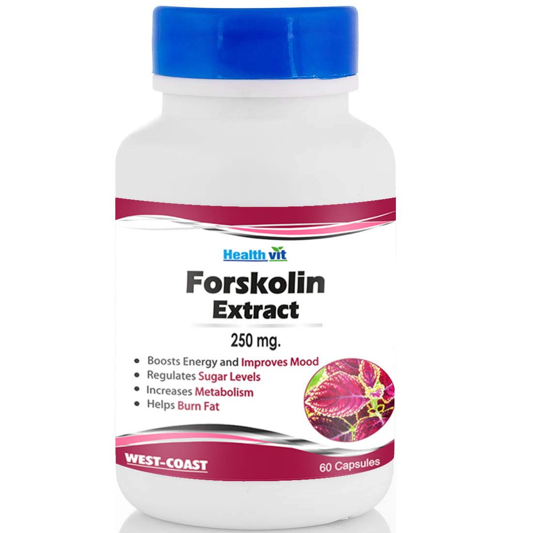 Healthvit Forskolin Extract 250 Mg - 60 Capsules