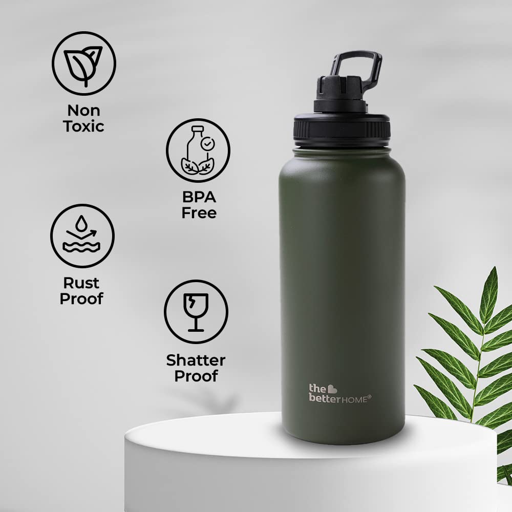 The Better Home 1000 Stainless Steel Insulated Water Bottle 1