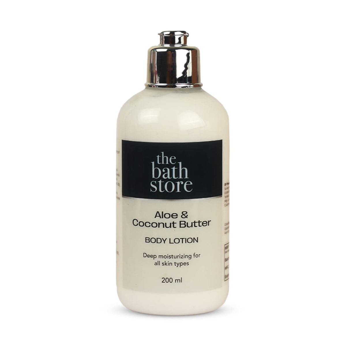 The Bath Store Aloe Butter & Coconut Butter Body Lotion - Nourishing | Moisturizer | Smooth Skin (200ml)