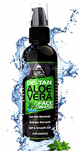 Urbangabru De-Tan Aloevera Face Wash for Smooth, Clean, Hydrated & Soft Skin - 100 ML