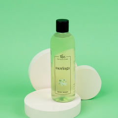 The Bath Store Moringa Body Wash with Natural Ingredients, Moisturizing Body Wash for All Skin Type - 300ml