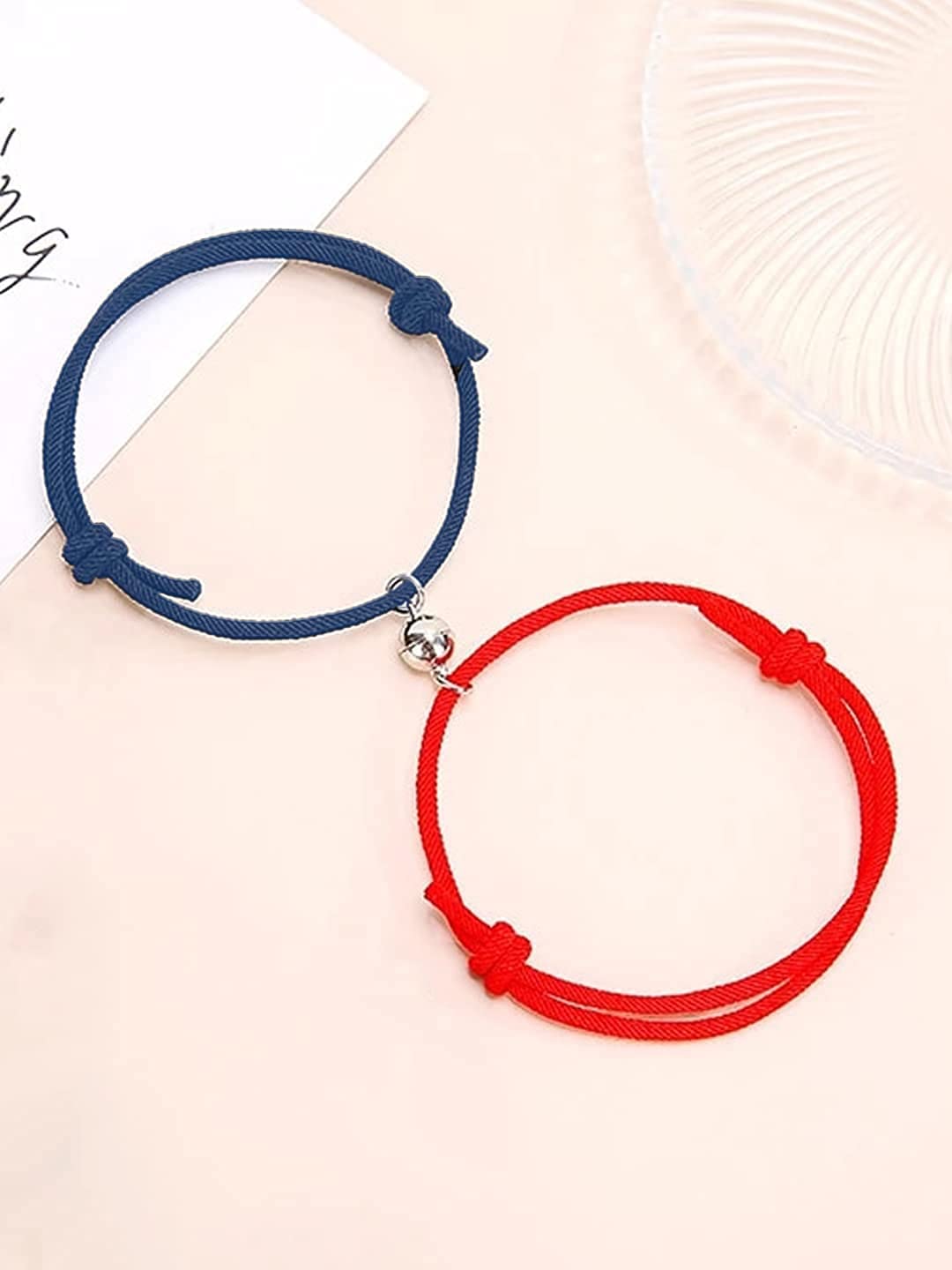 Buy QUPENGXU Red-Yellow Mix Lucky Bracelet Handmade Woven Thread String  Bracelet for Men Women Girls, cord, np at Amazon.in