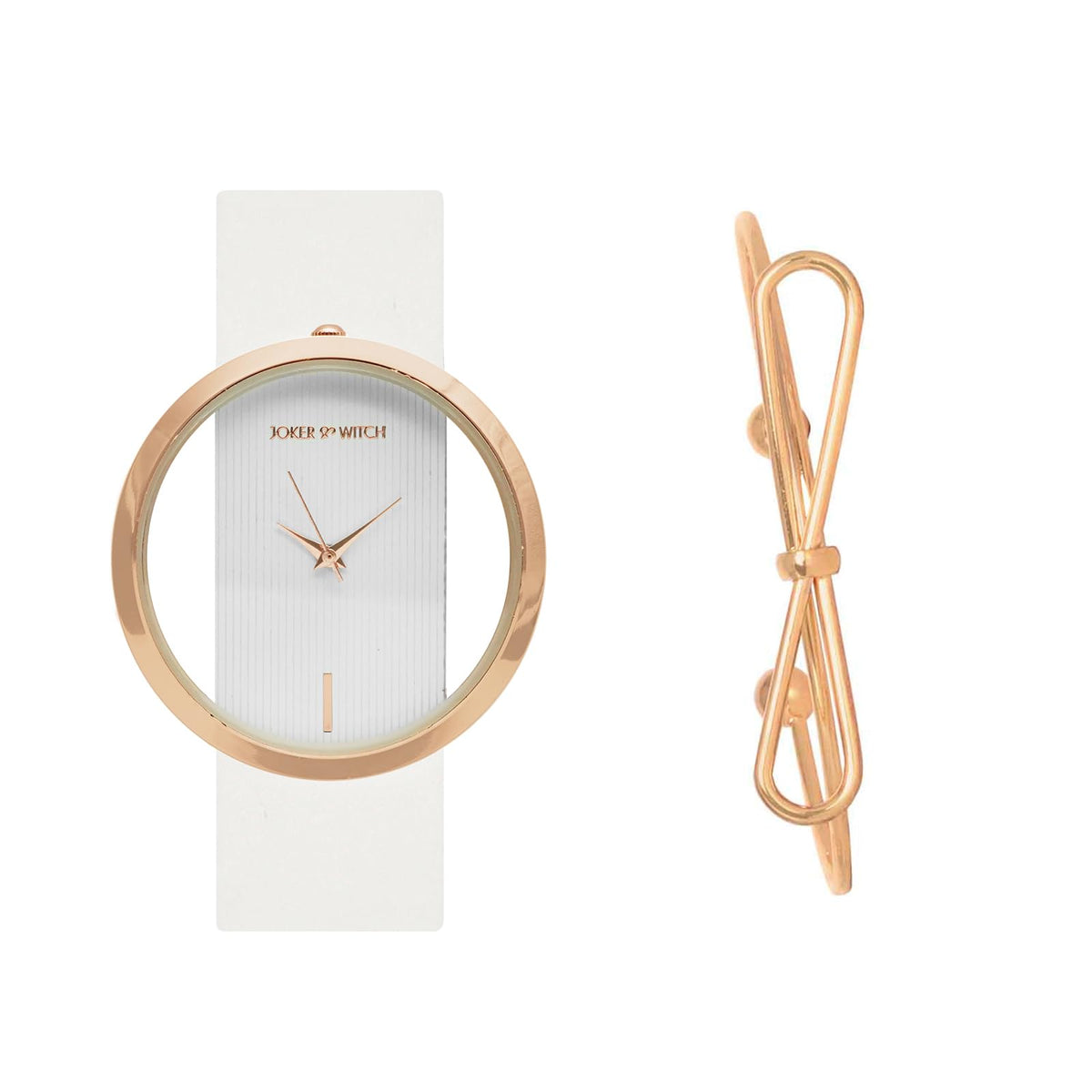 Joker & Witch Mystical Bow Watch Bracelet Stack