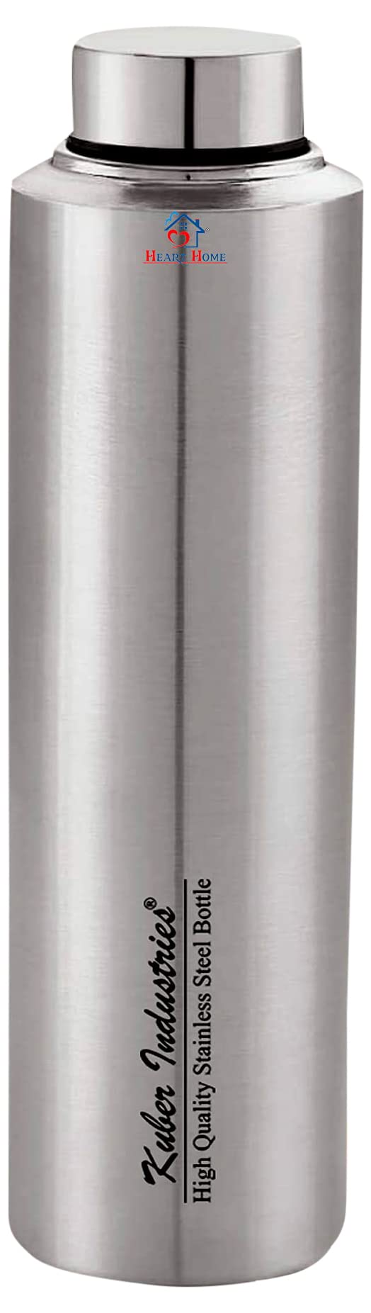 Heart Home Stainless Steel Fridge Water Bottle/Refrigerator Bottle/Thunder, 700 ML (Silver)