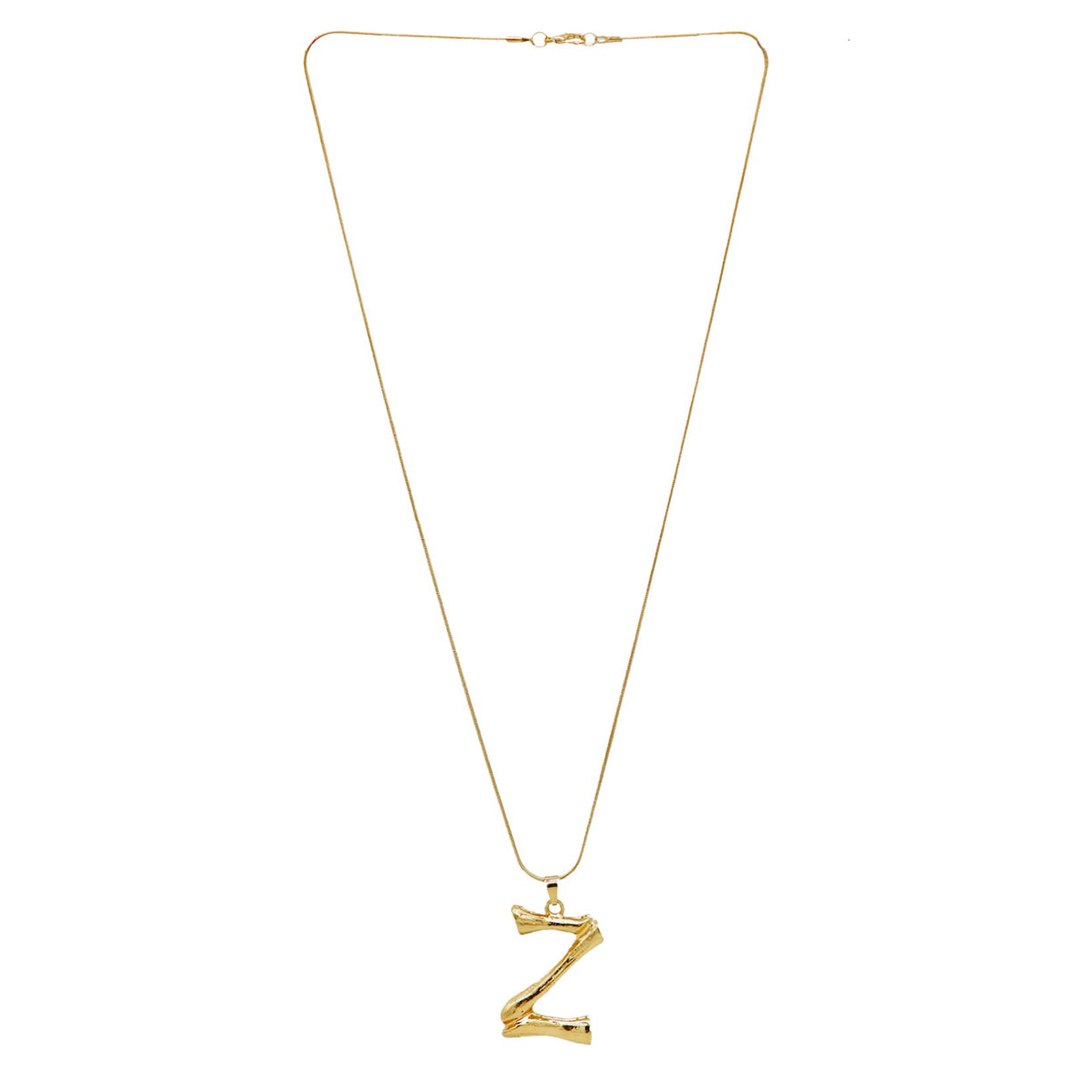 Joker & Witch Z Initial Pendant Necklace for Women