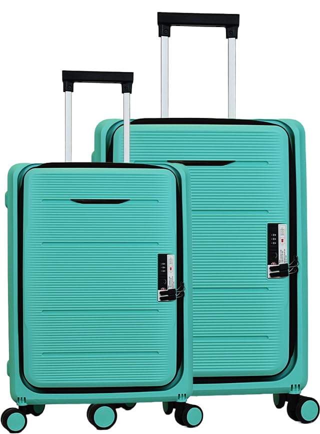 UMAI Collapsible & Foldable Hardcase Cabin Luggage | Suitcase for Travel | Travel Bag for Men & Women | Trolley Bag | TSA Lock | Easy-to-Store - Combo Pack of 20 inch (55 cm) & 24 inch (65 cm)