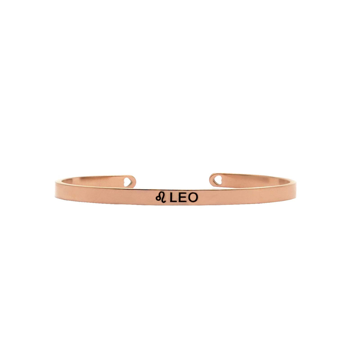 Joker & Witch Leo Rosegold Zodiac Band For Women