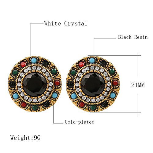 Earrings Onyx Black Stone Gold | Earring Studs Black Stone | Small Earring  Women Stone - Stud Earrings - Aliexpress